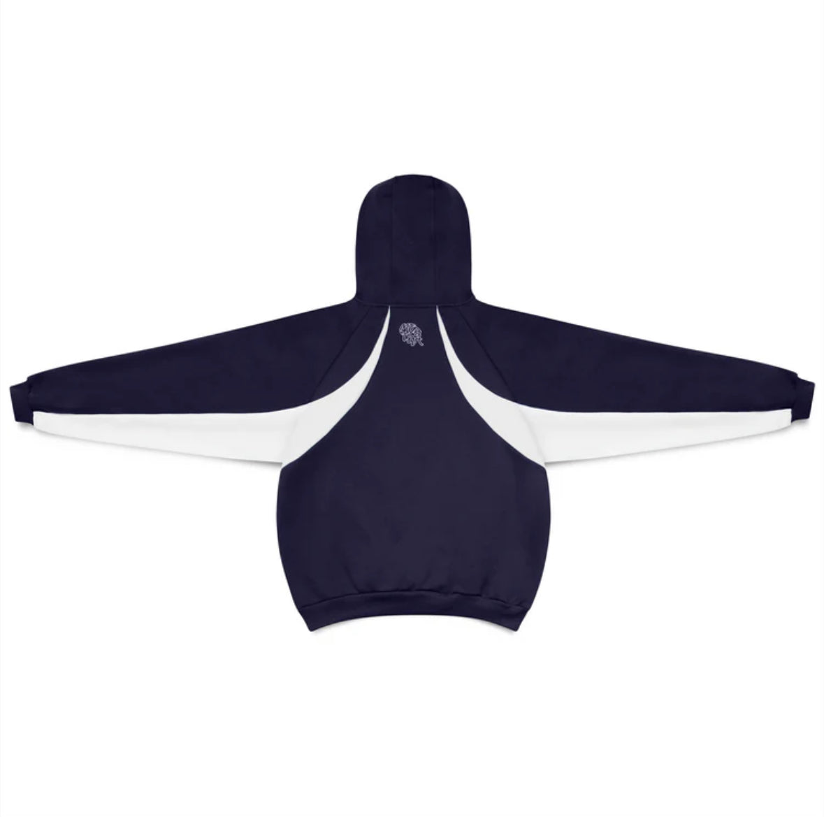 A Mertra Bigstep Hood (Navy / White)