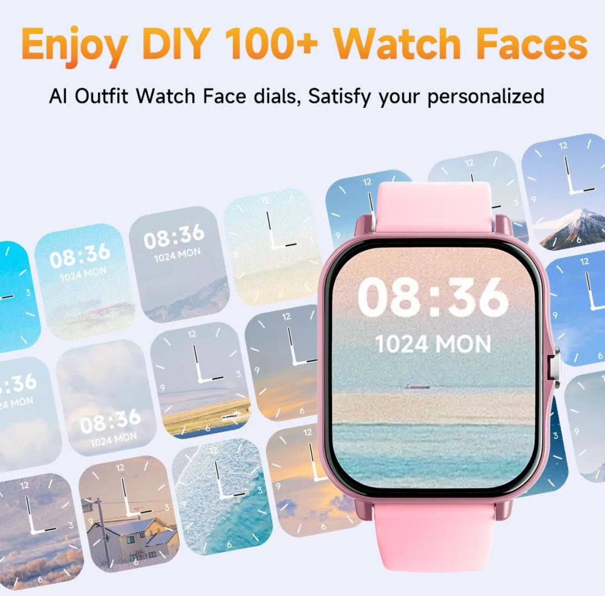 Montre intelligente multifonctions SIMSONLAB