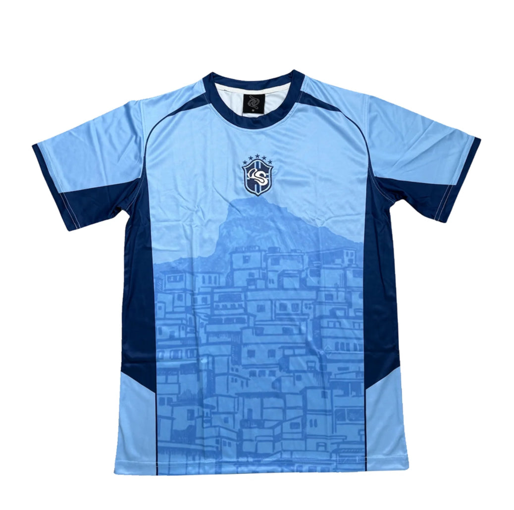 BLUE BRAZIL JERSEY
