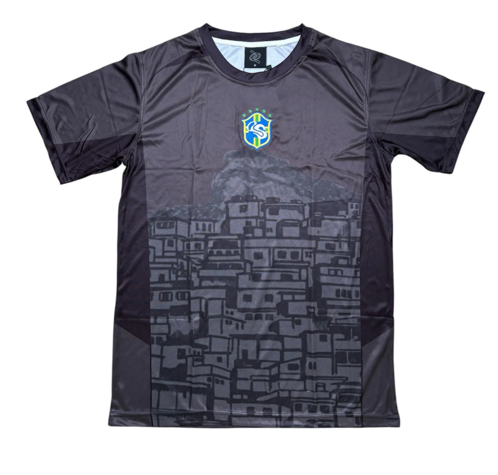 BLACK BRAZIL JERSEY