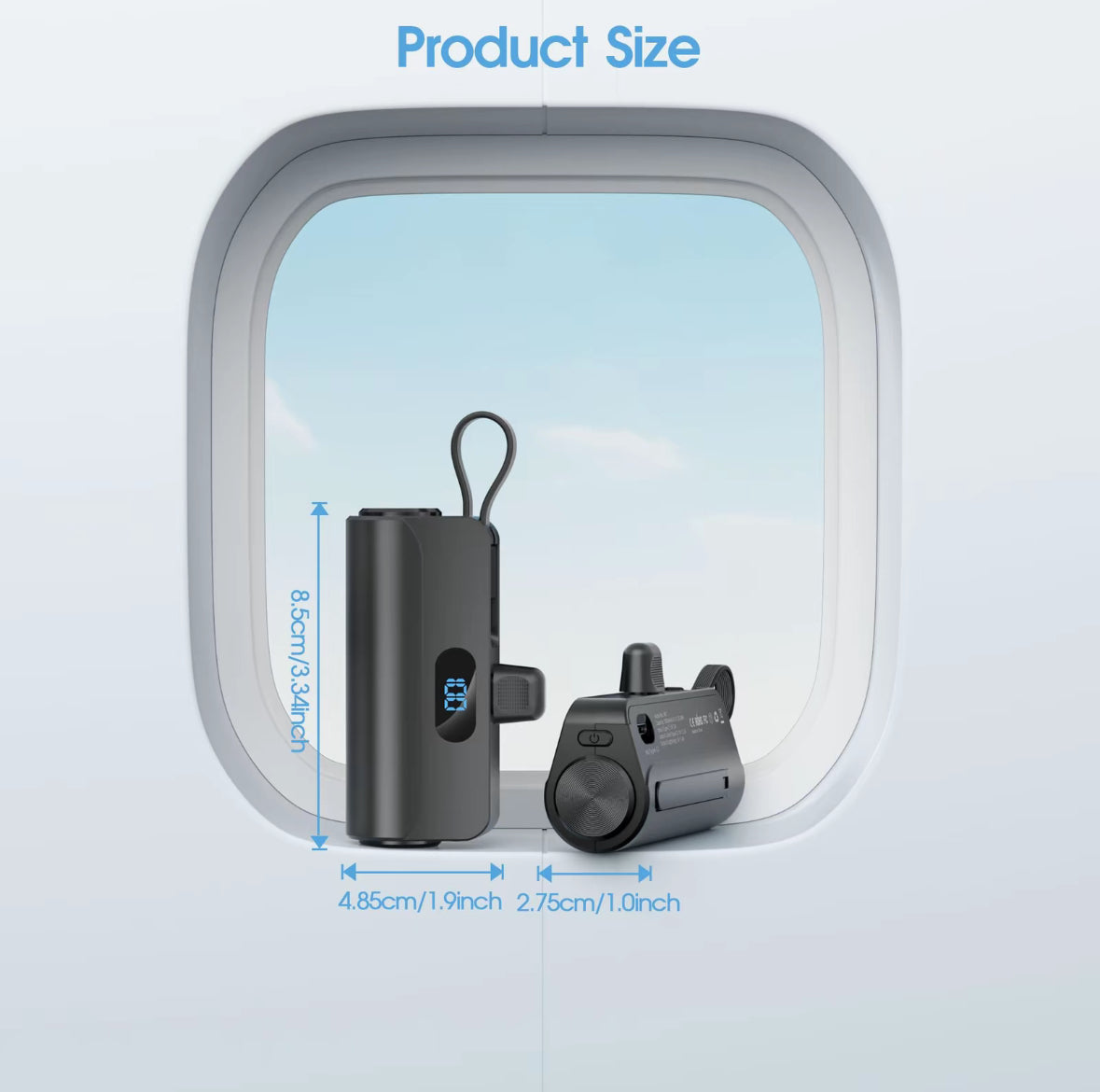 Batterie externe mini 500mah